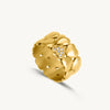 Blooming Heart Band Ring