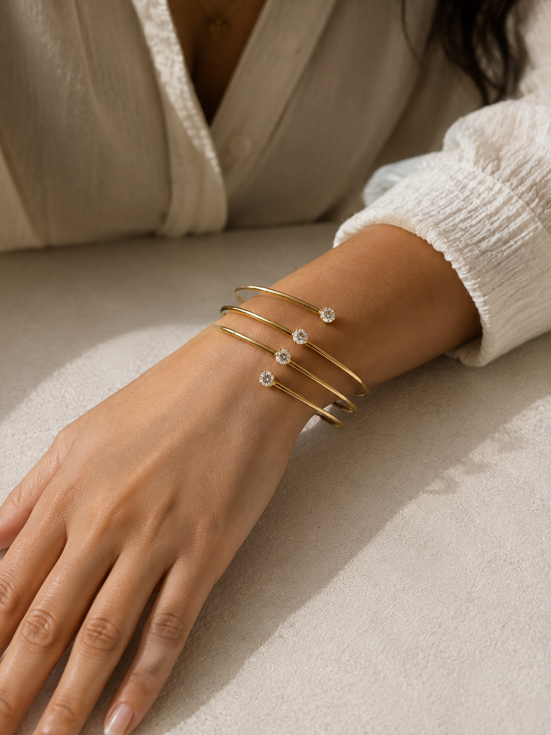 Infinity Spiral Cuff