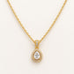 teardrop pendant necklace