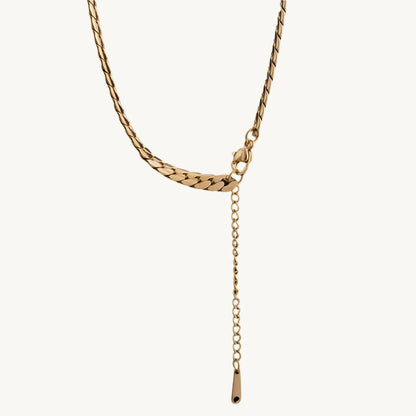 Amora Heart Cuban Necklace