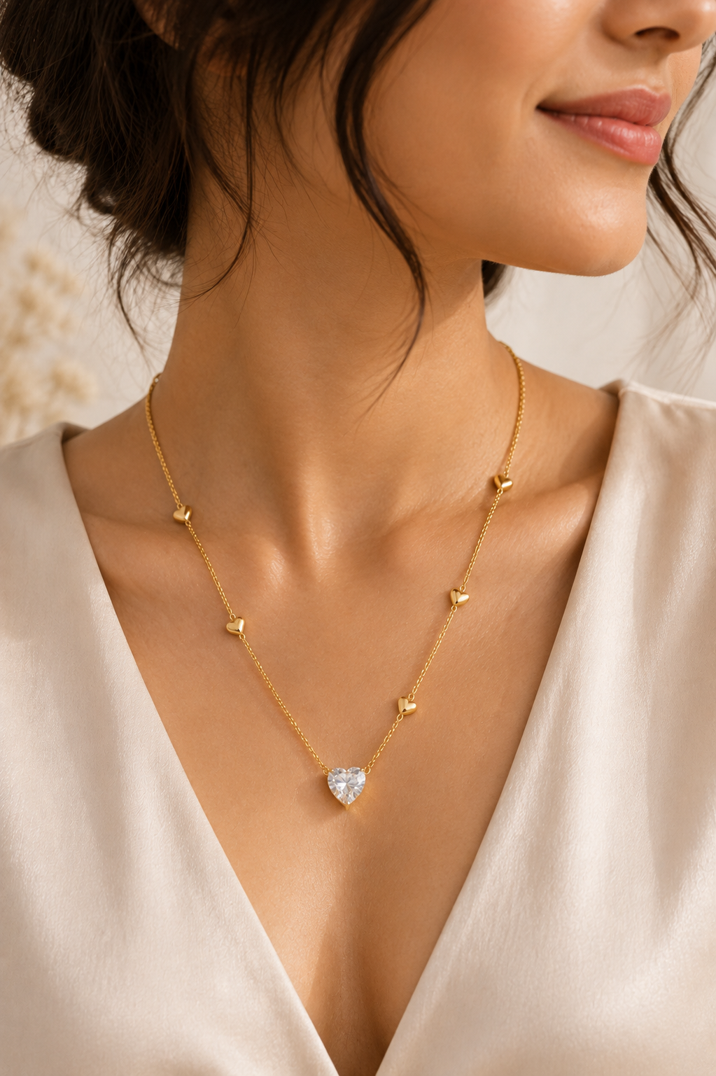 Éclat Heart Necklace