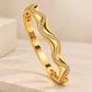 Golden Wave Crystal Kada