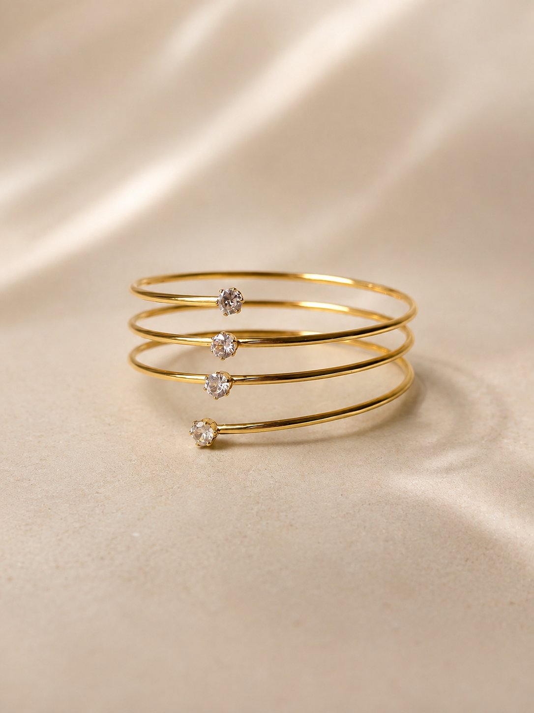 Infinity Spiral Cuff