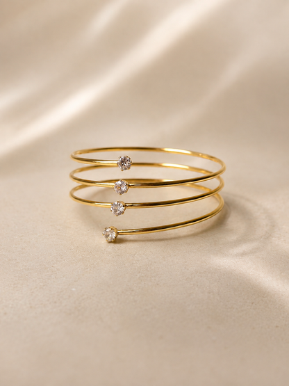 Infinity Spiral Cuff