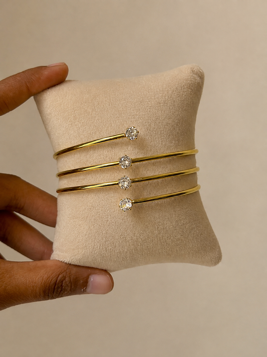 Infinity Spiral Cuff
