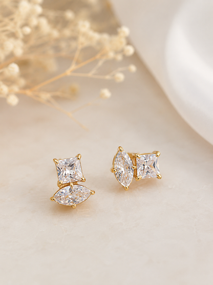 Marquise Muse Stud Earrings