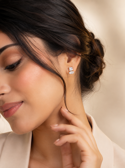 Marquise Muse Stud Earrings